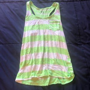 Striped tank top